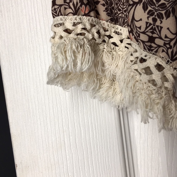 Nude colored dress with patterns! - Picture 2 of 5